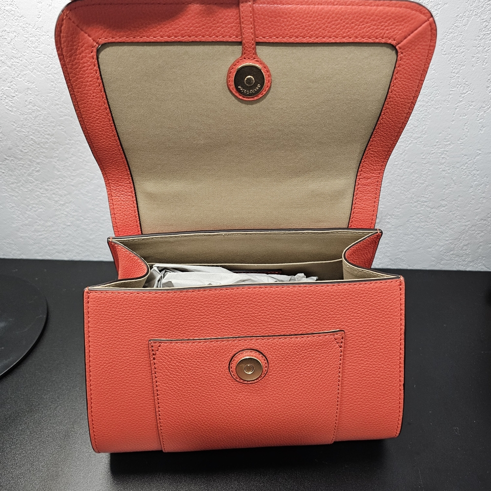 See By Chloe Coral Summer Satchel with Gold Hardware - Picture 12 of 17